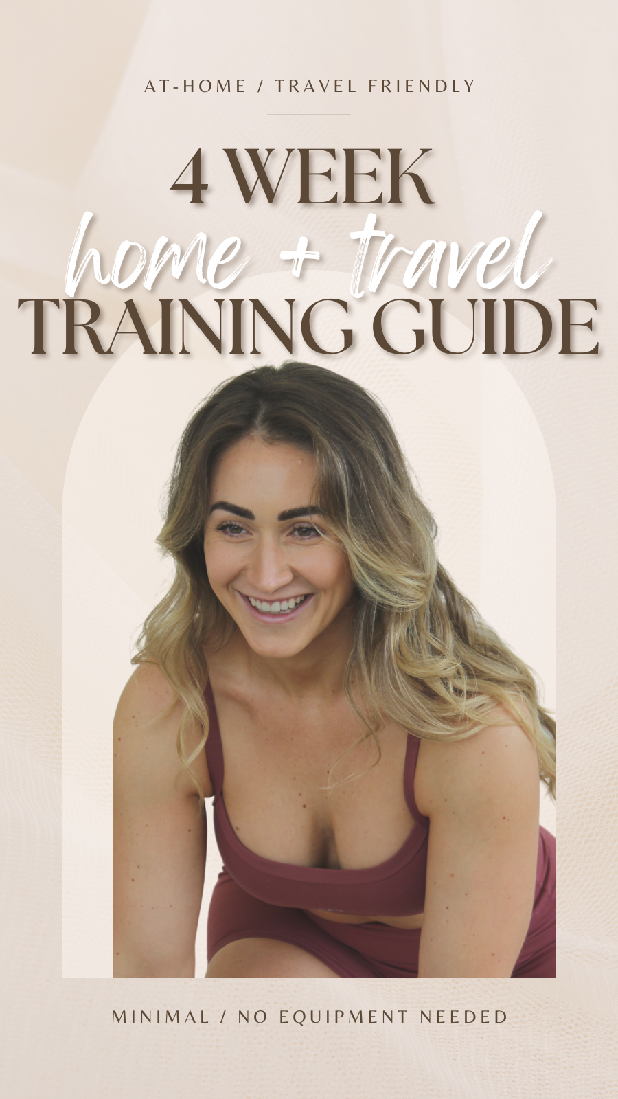 4 WEEK TRAINING GUIDE // NO EQUIPMENT